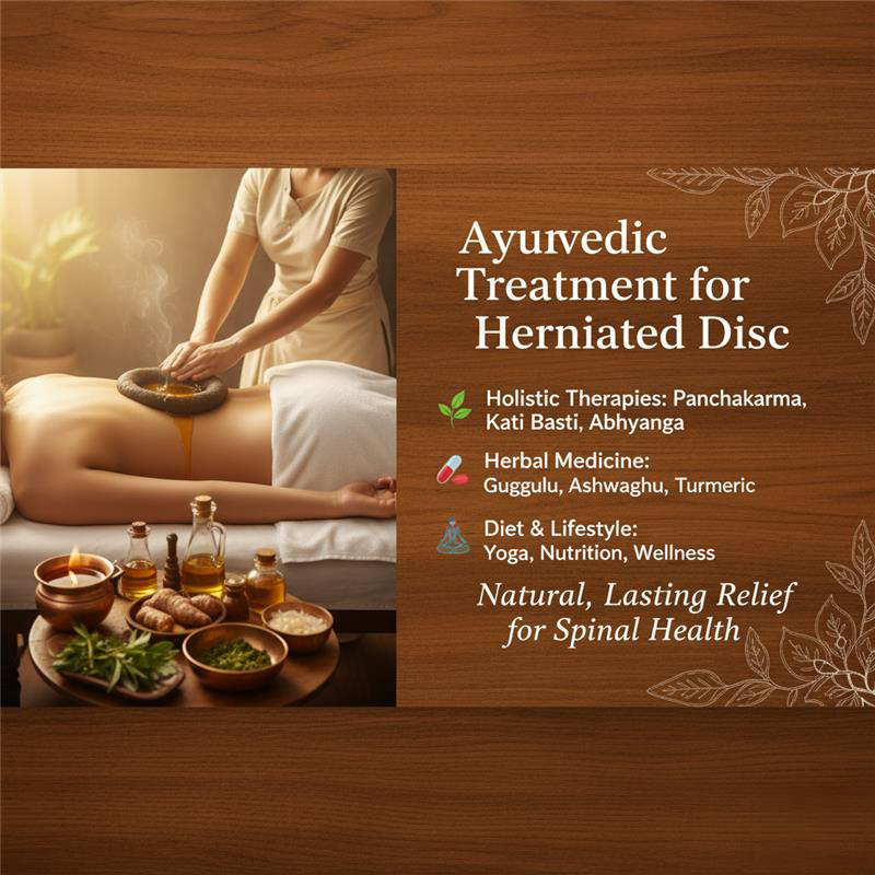 Ayurvedic treatment for herniated disc